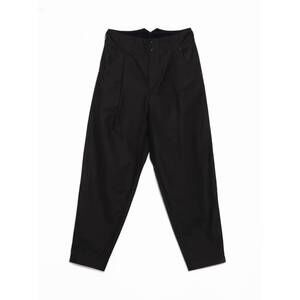 NEW NICHOLAS DALEY men's pleated trousers in black